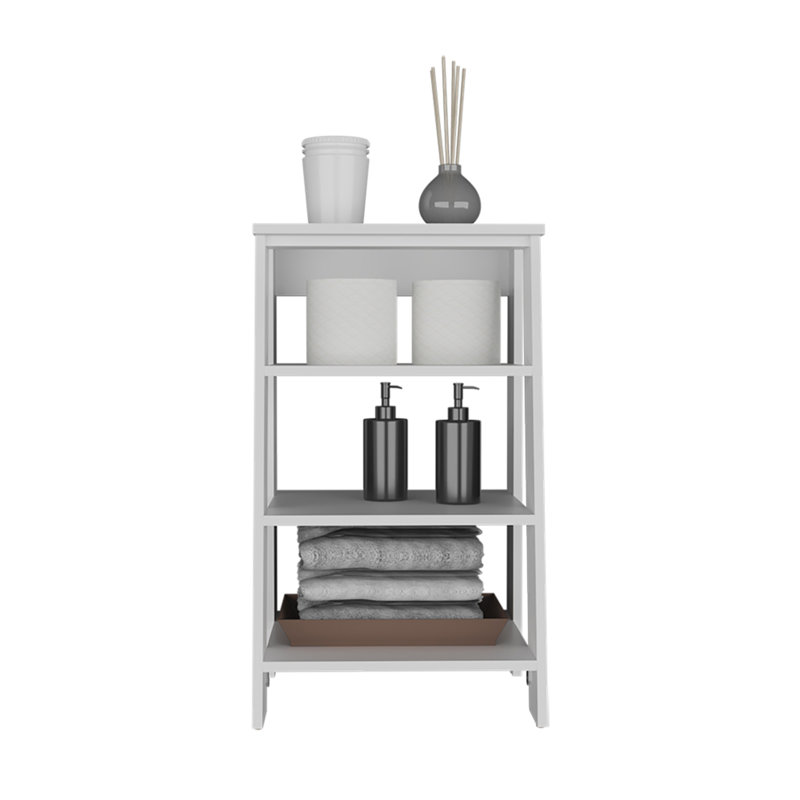 Bathroom Shelf Artesia, Bathroom, White, White