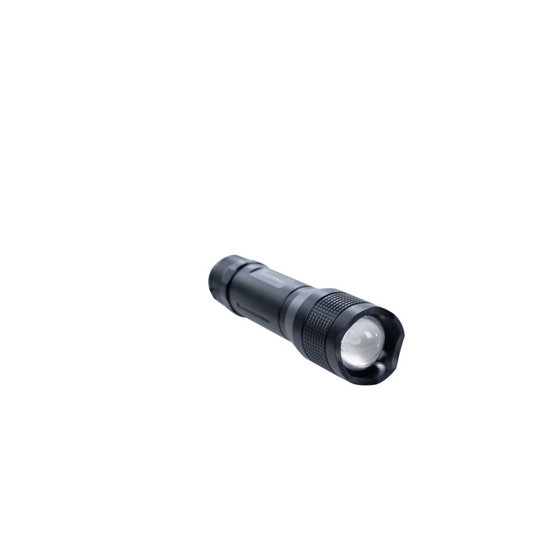 11.2'' Battery Powered Integrated LED Flashlight, 1500, 5" H x 1.25" W x 1.25" D