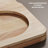 Elliptical Space Capsule Solid Wood Cat Tree