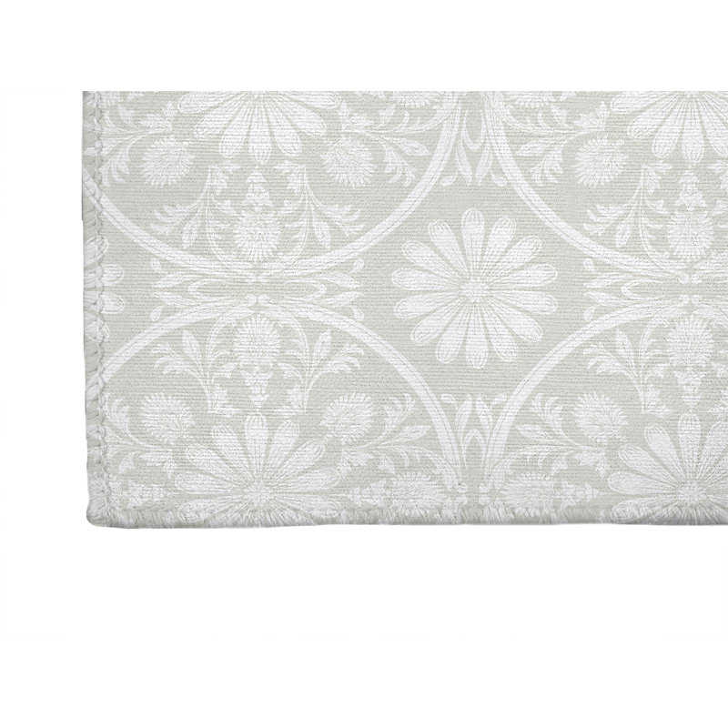 Tapis d'intérieur antidérapant Daisy, Rectangle 4pi x 6 pi