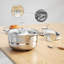 12 - Piece Stainless Steel Cookware Set