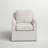 Barbel Upholstered Swivel Armchair-1370854814