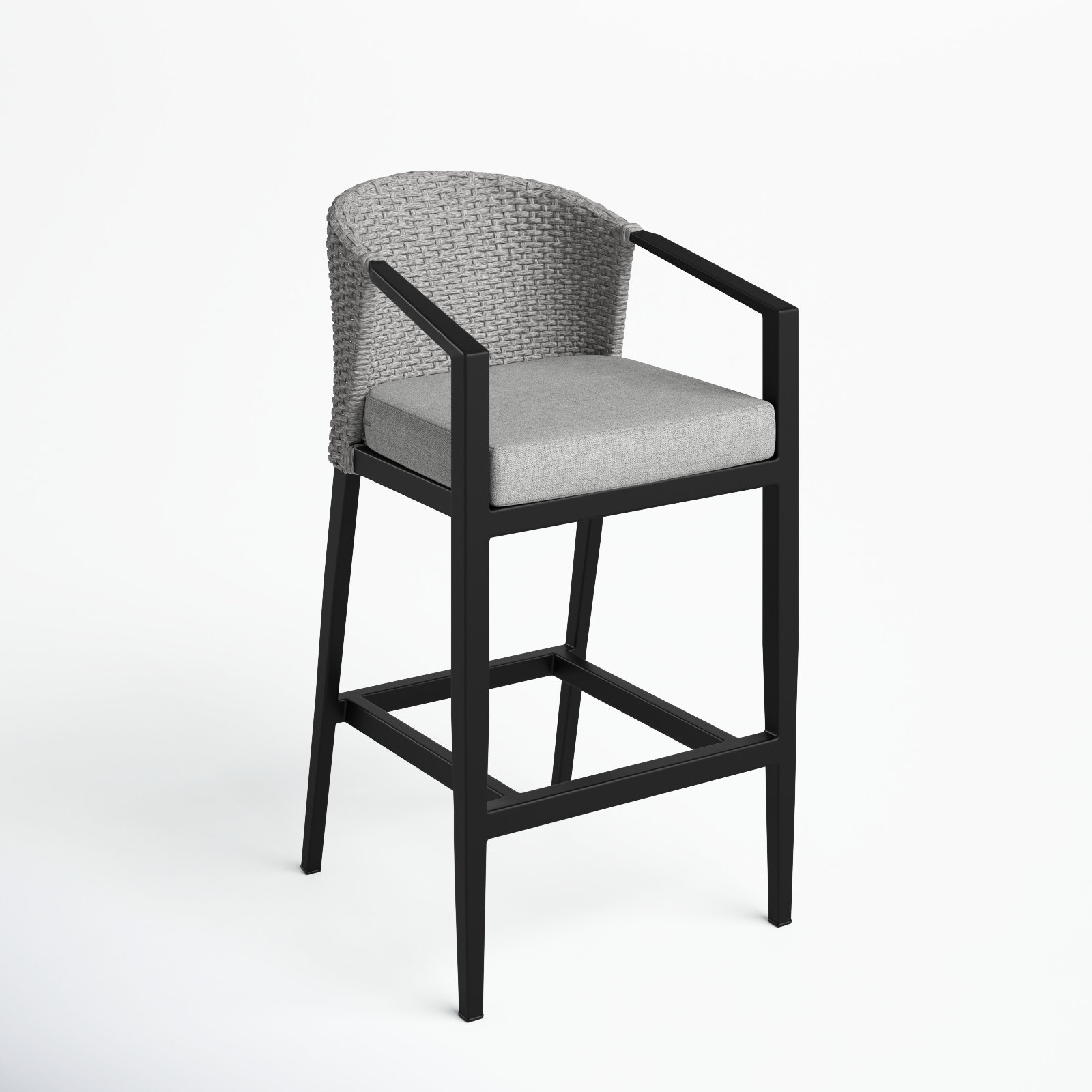 Abalone Patio Bar Stool, Bar Stool (30" Seat Height)