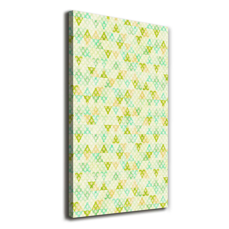 Geometric Background - Wrapped Canvas Print