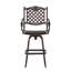 TABOURET DE BAR EN FONTE D'ALUMINUM