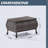 Nurani Rectangular Metal Outdoor Coffee Table , 19.69'' in. W 28.35'' in. D