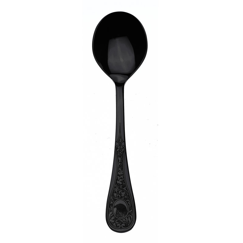 Cuillère à soupe Diana, Oro-nero, 48