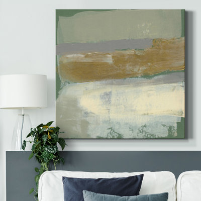 " Sage & Gold Swipe IV "