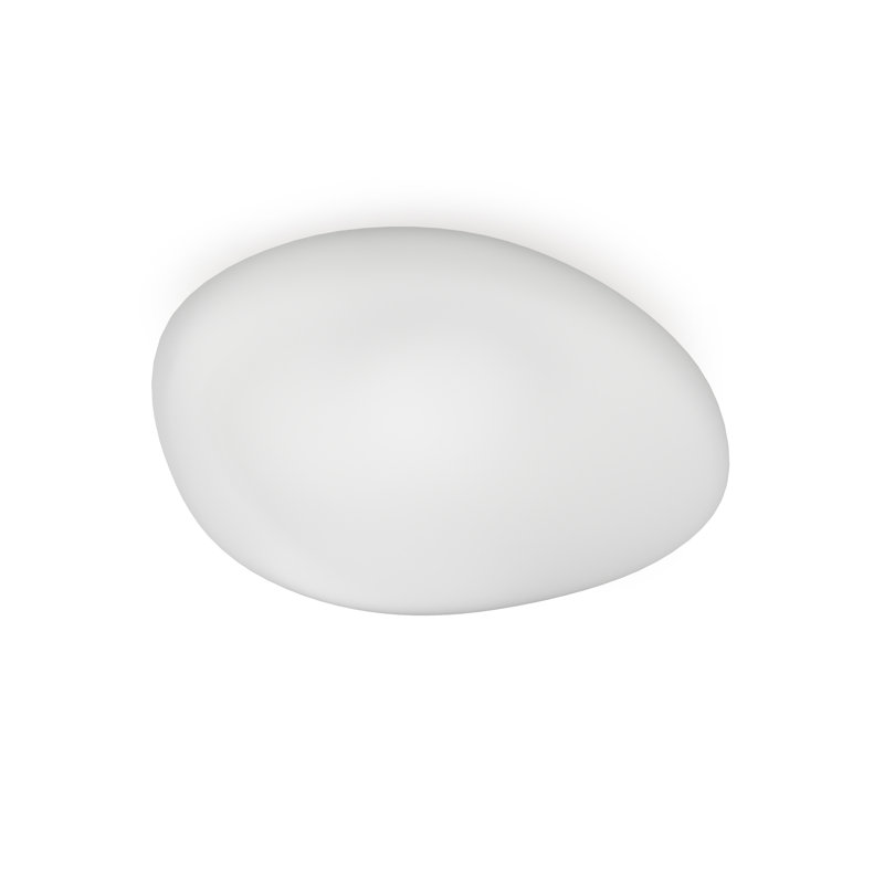 Neochic Ceiling/Wall Lamp P White Matt Glossy White E26 Ul, 21" H x 20" W x 20" D