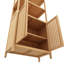 Armoire de rangement Pantry avec 2 portes - 2 tablettes intérieures pour ranger vos aliments et collations