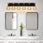 Luminaire de meuble-lavabo noir avec détails en bois et abat-jour en métal-1311795381-1311795338