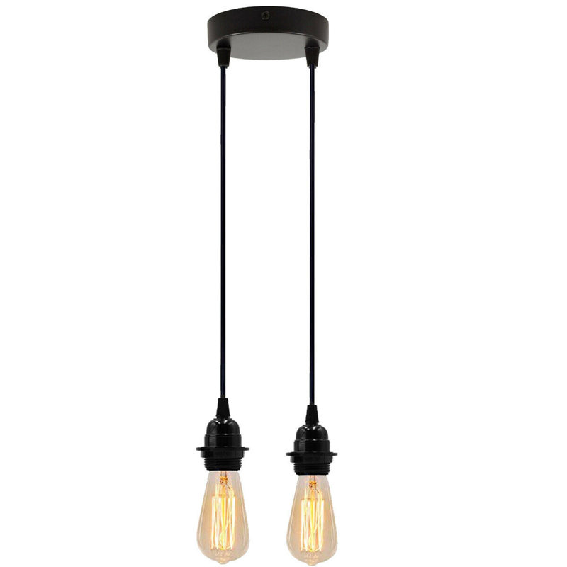 Spencyr 2 - Light Black Cluster Pendant