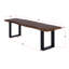 Banc en bois massif 63 po Towle-466889869