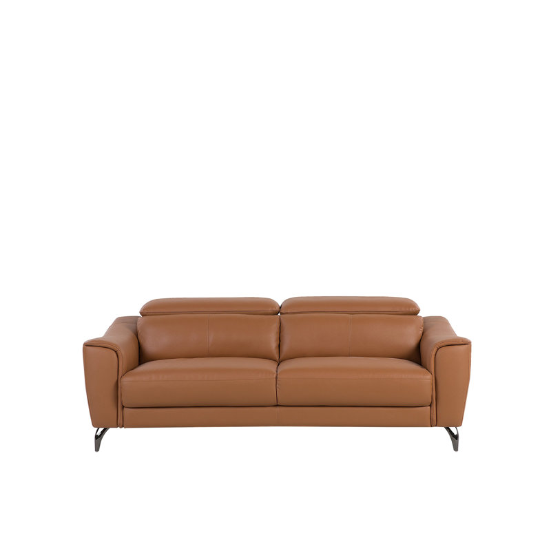 Heilman Faux Leather Sofa