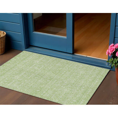 Tapis lavable intérieur / extérieur ivoire 3 pi x 5 pi