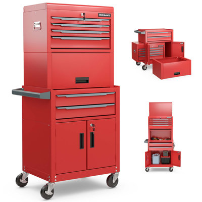 13'' W Metal Top Chest with Wheels
