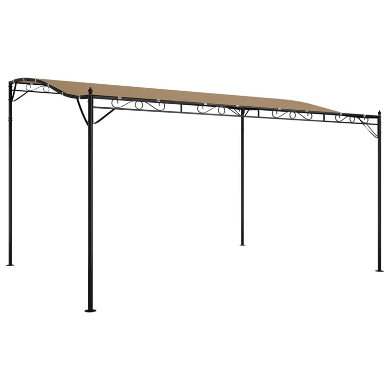Nakkashian 4m x 3m Steel Party Tent, Taupe