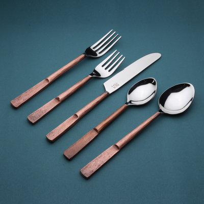 Enyeart Celia Flatware 20 Pc. Place Setting (Service for 4)