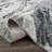 Charley-May Abstract Design Modern Blue/Beige Area Rug-1273692521
