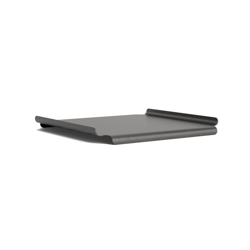 Kantan Outdoor Side Table, Textured Pewter