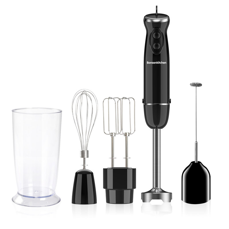 Bonsenkitchen 12 Speed Hand Immersion Blender