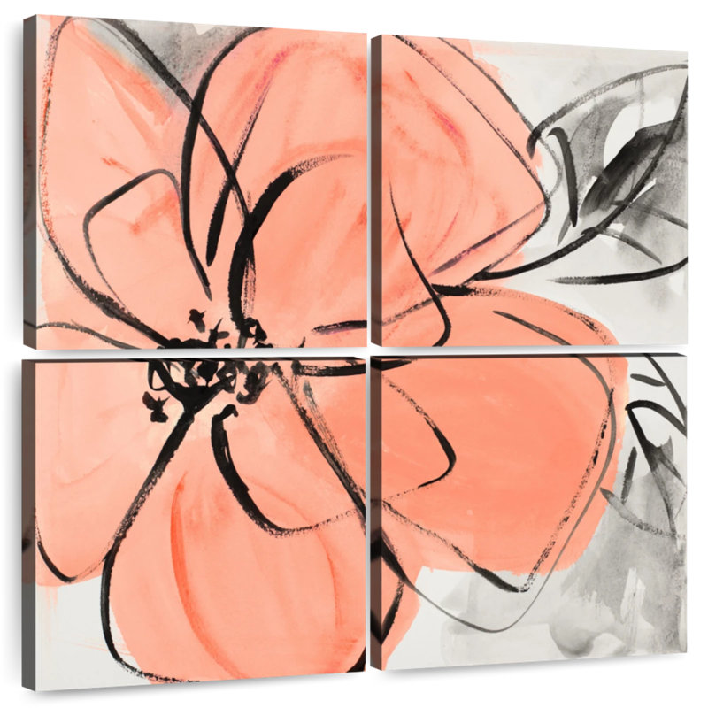 Avery Cafe Rose II, H 18 po x l 18 po