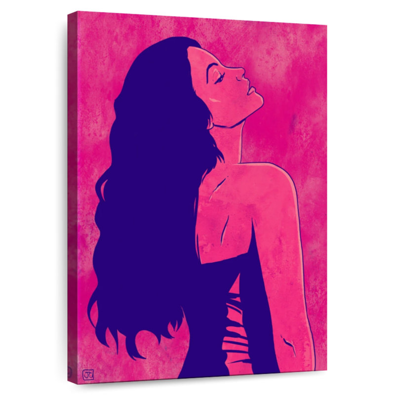 Scarlet, 24" H x 16" W