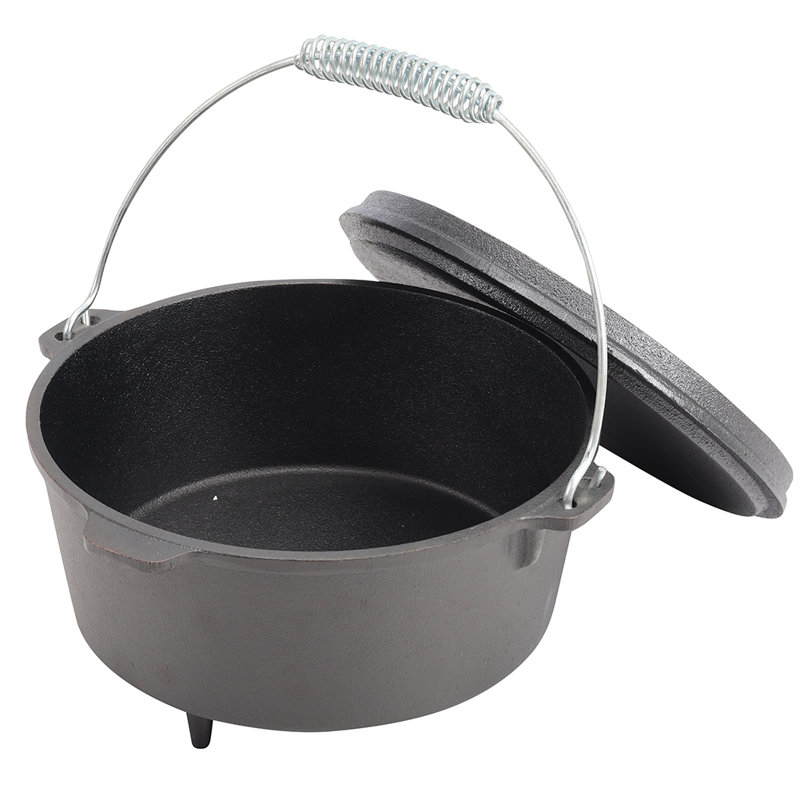 Garden Sanctuary 4.5L Cast Iron Soup Pot