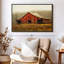 Architecture «Skylight Barn In The Fog Wall Art»-101779160