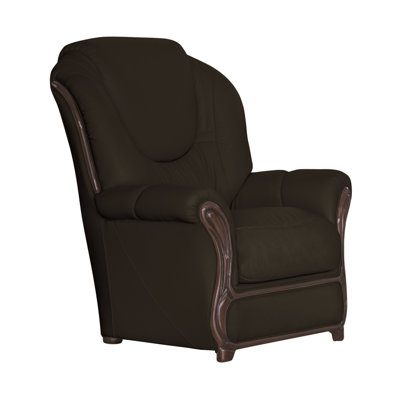 Kirkpatrick Faux Leather Armchair