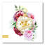 Boussole de fleurs - peinture sur toile-59842061-59842062