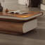 Table basse rétro de style niche