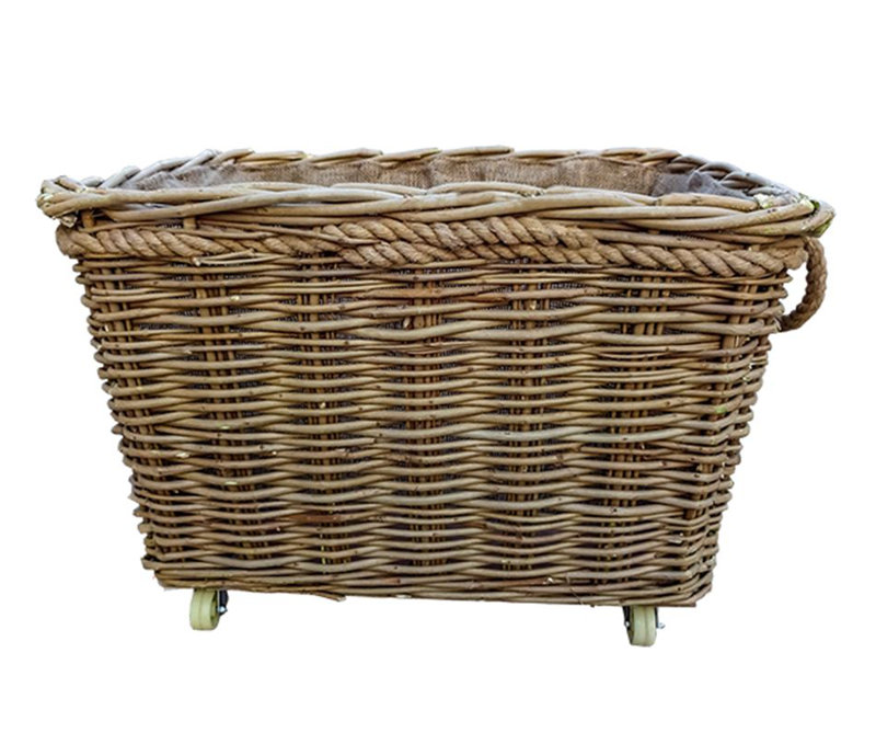 Hillsg Wicker Log Carrier