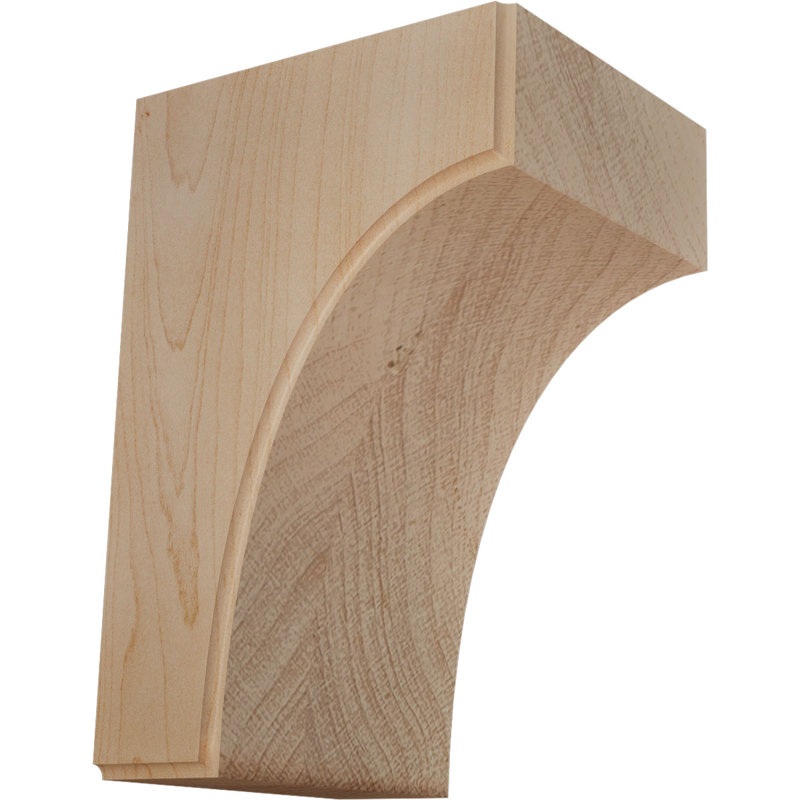 Support Clarksville, Érable, L 3,5 po x P 4 po x H 6 po