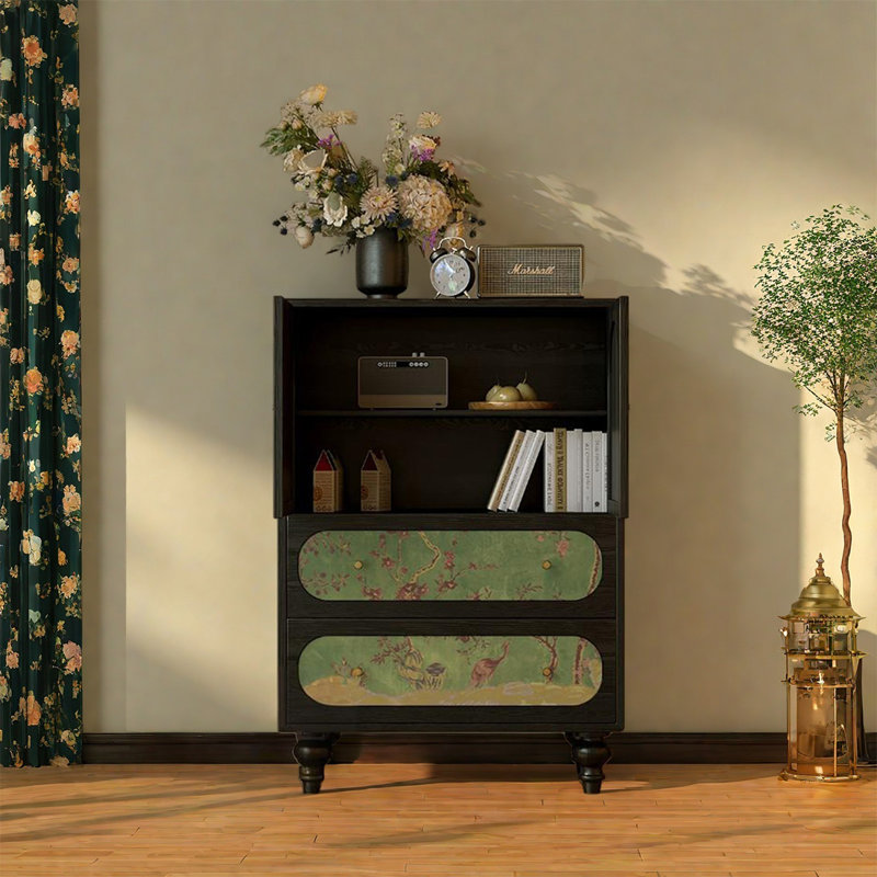 Armoire à deux tiroirs et deux portes