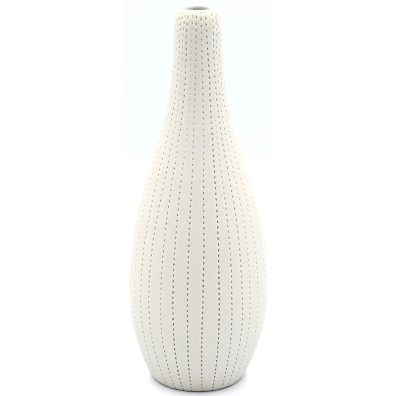 Vase de table Allisia, Blanc