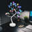 20" RGB LED Tree Color Changing Lights Remote Control Opal Ball Tabletop Indoor Decoration