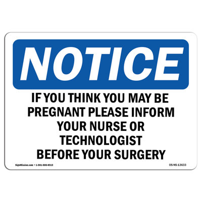 If You Think You May Be Pregnant Please Sign
