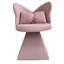 Chaise d'appoint pivotante avec dossier papillon-1568075968
