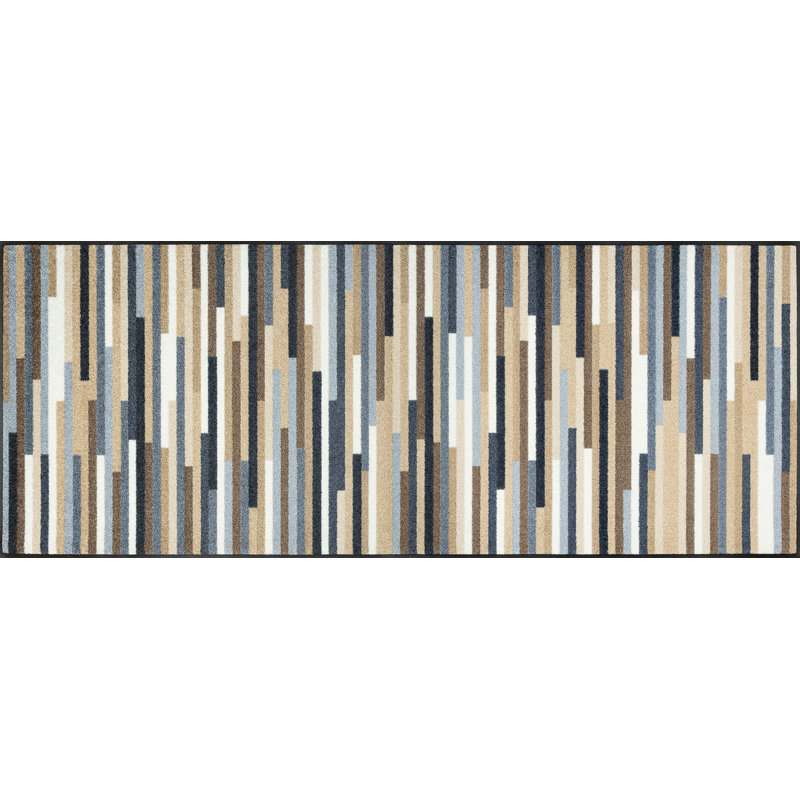 Mikado Non-Slip Doormat, Nature, Rectangle 75 x 190 cm