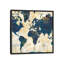 « square map collage square », impression sur toile-32119823-72074006-72074011