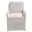 Fauteuil rembourré en lin-20693352