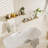 Natural Wood Floating Shelves With Lip, Set Of 2 Floating Wall Shelves With Metal Bracket, 36 Inch Picture Ledge Shelf Wall Mounted Shelves For Living Room, Bedroom & Kitchen,Lightly Color.-1853406295-1853459698