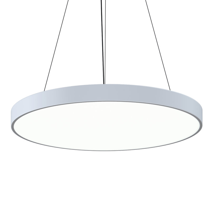 Pi 1 - Light LED Pendant, Satin White, 2.25" H x 29.5" W x 29.5" D, 3500K
