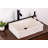 Rustic Stone Rectangular Vessel Bathroom Sink-62699032