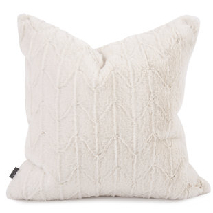 Square Faux Fur Pillow Cover & Insert