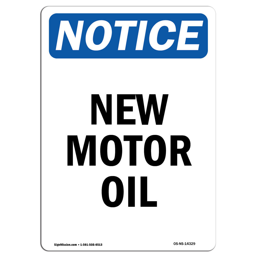 SignMission New Motor Oil Sign | Wayfair