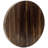 Arooj Round Solid Walnut Serving Tray-1763482789