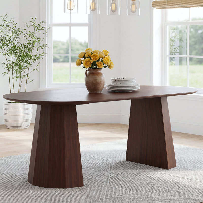Table de salle à manger Hulse, Noyer