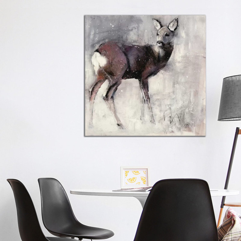 Roe Doe by Mark Adlington - Wrapped Canvas Gallery-Wrapped Canvas Giclée, 93.98 cm H x 93.98 cm W
